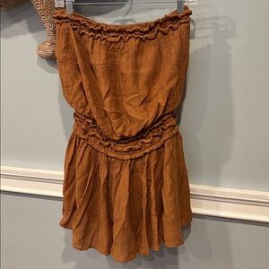 Mustard Seed Strapless Romper